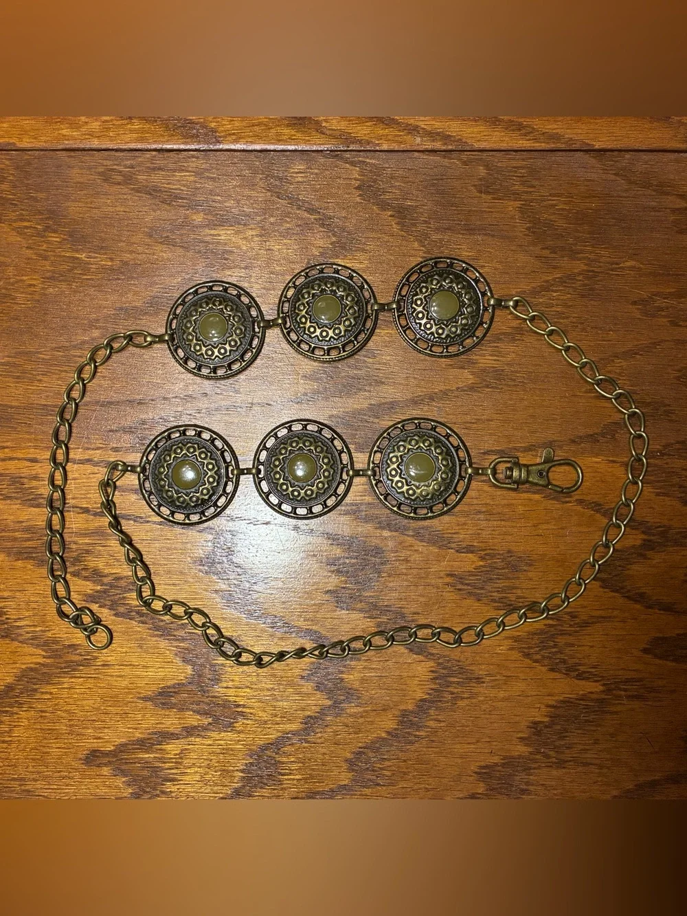 Vintage statement belt
